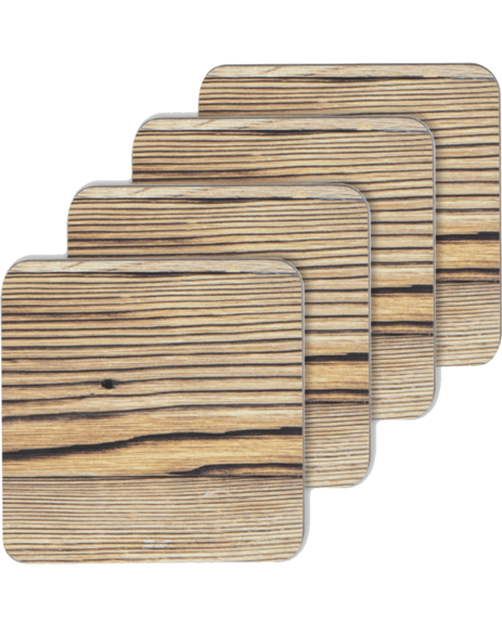 Buy Ladelle Hardboard Cork Backed Timber Drink/beverage Coasters Online
