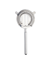  Barcraft Stainless Steel<br>Cocktail Martini... 20 BarCraft Stainless Steel 20cm Cocktail Strainer - Silver<br>This essential cocktail making tool will improve your drinks, and add a professional touch if youâ€™re out to impress guests with after-dinner drinks. This classic-style strainer works by holding back ice, herbs and fruit, so you get all of the flavour and none of the lumps. All you need to do is to hold it over the end of your shaker or glass by the handle and pour! The resting arms will balance on the rim, while the springs adjust to