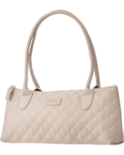  Tempa Quilted Insulated<br>Wine/alcohol Carry...  Tempa Quilted Latte Insulated 750ml Carrying Wine Purse<br><br>Holds 1 x standard size 750ml wine bottle<br>Insulated interior<br>Zip at top of bag<br>Built in carry handles<br>Catonic polyester outer<br>Faux leather trims<br>Gold Embossed logo on faux leather badge on front<br>Electroplated gold accessories<br>Small zip on back side<br> Wipe clean only<br>BPA free<br>Material: Polyester<br>Dimensions Approx: 38.5x9.5x43.5cm<br>Colour: Latte<br><br>Includes:<br>1 x Wine Purse