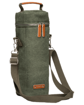  Tempa Kayce Adjustable<br>Insulated Single Wine...  Tempa Kayce Adjustable Insulated 33cm Single Wine Bag Storage - Olive Green<br> Elevate your outdoor gatherings with the stylish Kacey collection. From bottle bags to cooler bags and a quilted picnic mat, each item seamlessly combines design and convenience. Crafted with high-quality materials, this collection promises durability and timeless luxury for your picnic essentials. Timeless and refined designs for stylish outdoor gatherings Premium quality and functionality ideal outdoors Offers a ra