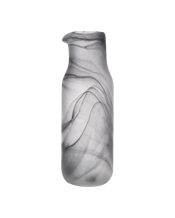  Tempa Skylar Storm Glass<br>Carafe Jug Wine... 830ML Tempa Skylar 830mL 24cm Storm Wine Carafe Decanter Our new Skylar glassware collection is subtle and sophisticated, sure to make a statement with its stunning matte marble detailing. Each piece is meticulously hand-crafted and a unique work of art. Features: Unique matte marble swirl Modern colours High quality mouth-blown glass Perfect for entertaining Dimensions Approx: 25.2 x 9.4 x 9.2 cm Includes: 1 x Tempa Skylar 830mL 24cm Storm Wine Carafe Decanter.