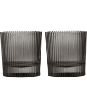  Tempa 2pc Cyrus Thin Ribbed<br>Whisky Drinking Glasses...  2pc Tempa Cyrus Thin Ribbed Whisky Drinking Glasses Set Charcoal<br>The thin ribbed design of our Cyrus collection effortlessly infuses sophistication, elevating any beverage to an exceptional level. The elegance of the cocktail sets makes them perfect for gifting or display. The colours complement a variety of home aesthetics, suiting your personal style.<br>Specifications: Modern ribbed design<br>Striking colours<br>Perfect gift for the whisky lover<br>Transforming ordinary moments into someth