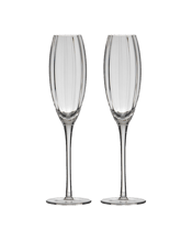 Tempa 4pc Sienna Rippled<br>Champagne Flute...  4pc Tempa Sienna Rippled Champagne Flute Drinking Glasses Set 25cm Clear<br>Sienna glassware brings subtle style to any occasion. With soft curved rib detail in clear or blush pink, it’s perfect for everyday drinks or celebrations. Choose from champagne flutes, tumblers, wine, gin and cocktail glasses—sold in sets of four for easy entertaining or gifting.<br>Specifications: Elegant vertical ripple texture<br>Available in two timeless colourways – clear and blush<br>Includes six versatile shapes: