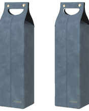  Tempa 2x Harley Single Wine<br>Storage Cooler Travel...  "2x Tempa Harley Single Wine Storage Cooler Travel Bag 12x40cm Steel Blue.<br> Discover a palette of sophisticated and sleek colours that exude refinement with our Harley collection. From wine bags to lunch bags and wine purses, each piece is meticulously crafted for any occasion.<br> Specifications: Sleek and sophisticated colours. Designed with style and functionality in mind. Perfect for any occasion. Comes in a variety of colours to suit your personal preference.<br> Product Dimensions: 12x1