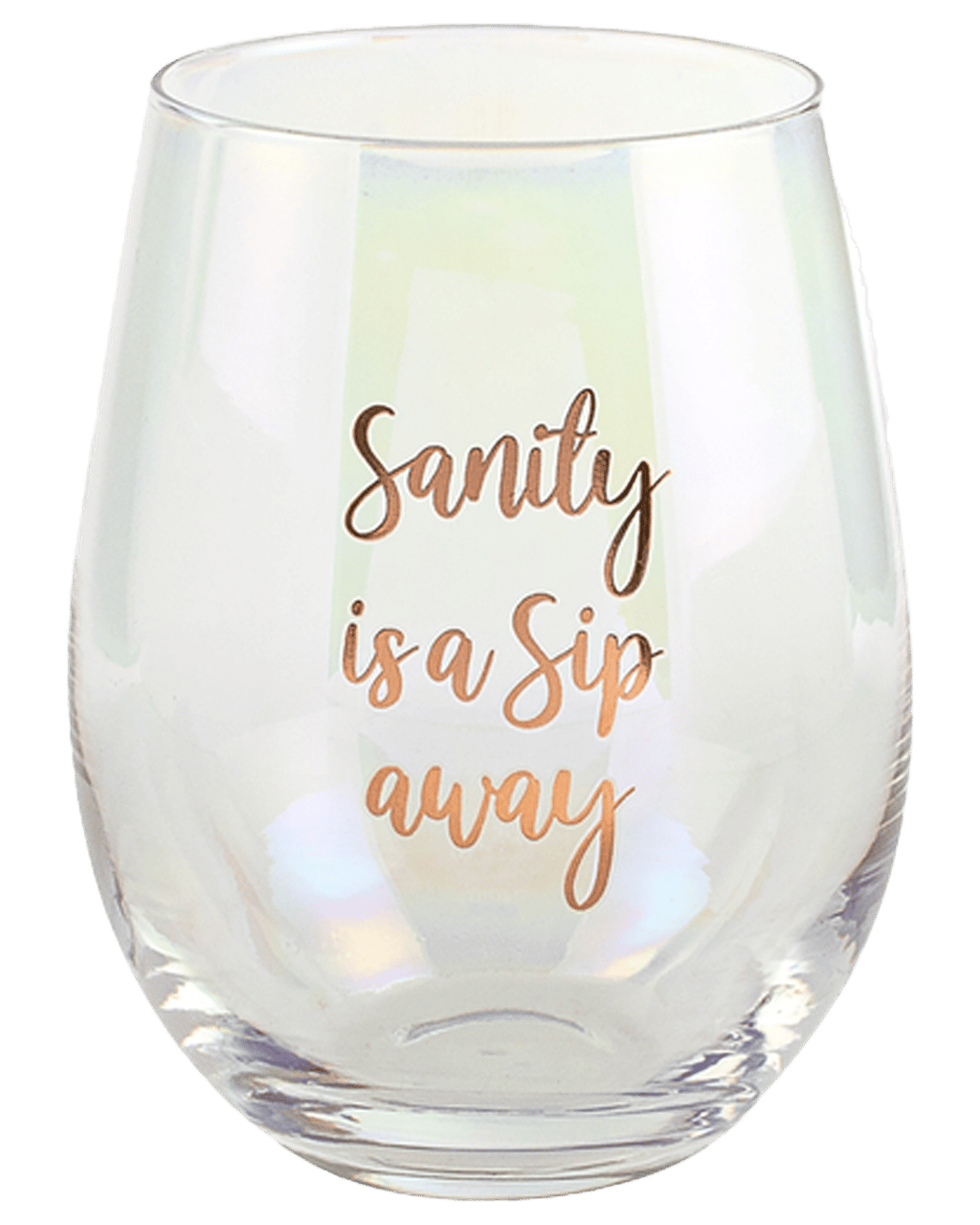 Buy Unbranded Sanity Is A Sip Away Stemless Wine Alcohol Drinking Glass ...