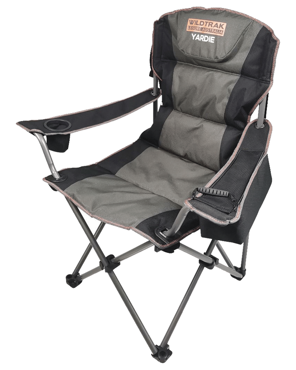 Buy Wildtrak Yardie Cooler Arm Chair 108cm Polyester W/ Carry Bag/cup