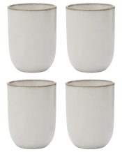  Ecology Stoneware Glassware<br>Element Cuddle Drinking...  4pc Ecology Stoneware Element Cuddle Drinking Mug Cup Blanc The classic shape of each piece in the Element range is complemented by a transparent colour and high gloss glaze, adding definition and charactertothis stoneware collection. Features: - Classic shape enhances the overall design appeal of the pieces.<br>Transparent colour adds a modern touch to the stoneware collection.<br>High gloss glaze provides a sleek and polished finish. Dimensions Approx: 7.5 x 7.5 x 10 cm Includes: 1 x 4pc Ecolo