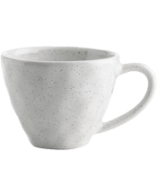  Ecology Speckle Milk<br>Stoneware... 380ML Ecology Speckle Milk 380ml Stoneware Mug w Handle Round - White The organic-shaped pieces of the Speckle Milk range feature a soft speckle and a dimpled, tactile finish. Designed in Australia and crafted from durable stoneware, the result is a milky white dinnerware collection that can effortlessly stand alone, or combine with coloured pieces from the wider Speckle range to add bold accents. Key Features Durable Design Perfect for dinner parties and oter events Collect the whole range to have a