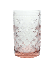  Lvd Bee Round Glass Tumbler<br>Drink Glassware... 12 LVD Bee 12cm Glass Tumbler Drink Glassware Cup - Mulberry<br>Elevate your drinkware collection with the elegant Tumbler Bee Mulberry, an exquisitely crafted glass tumbler featuring an intricate bee and floral design. This 7.5x7.5x12cm glass tumbler boasts a delicate mulberry tint that adds a touch of colour to your table setting. Retailers will find that the Tumbler Bee Mulberry's blend of functional elegance and stylish design is sure to captivate customers and enhance any beverage presentation