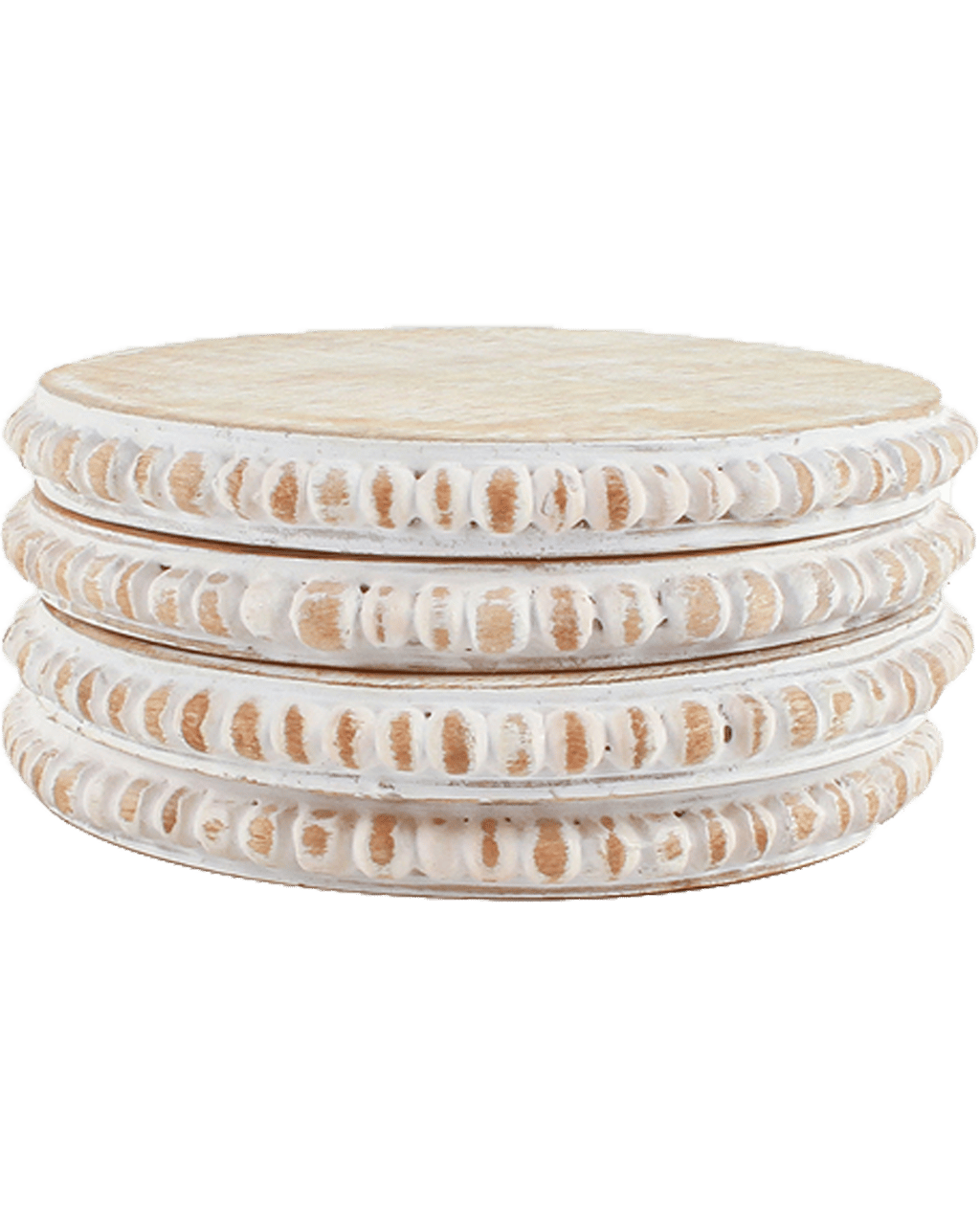 Buy Maine & Crawford Bryony Mango Wood Round Coaster Table Protector