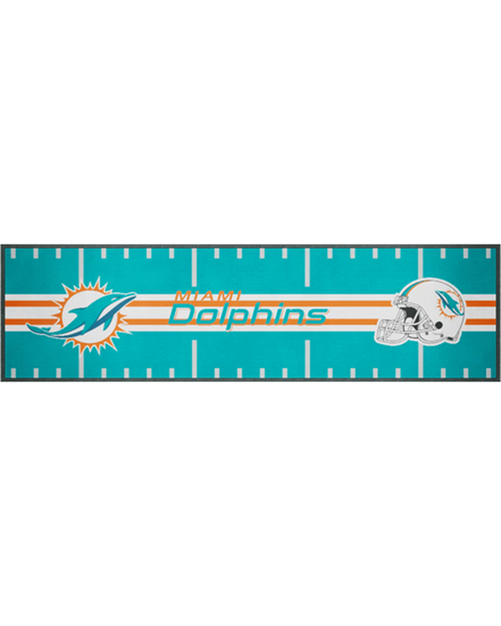 Miami Dolphin Rug Buy Nfl Miami Dolphins Merchandise Bar/kitchen Runner Counter Top Mat ...