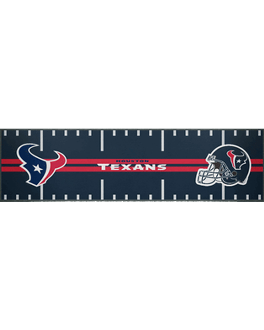 NFL Houston Texans Merchandise Bar/Kitchen Runner Counter Top Mat 89x24cm