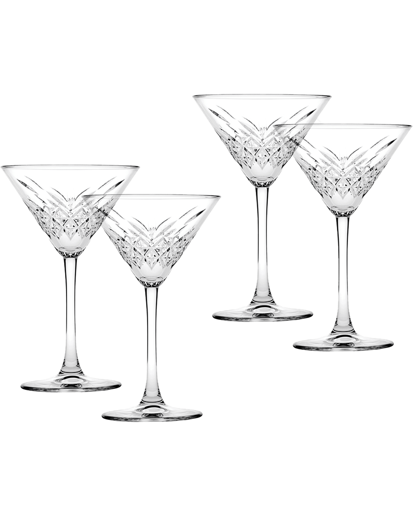 Buy Pasabahce Timeless Martini Glasses Cocktail Margarita Drink Cup