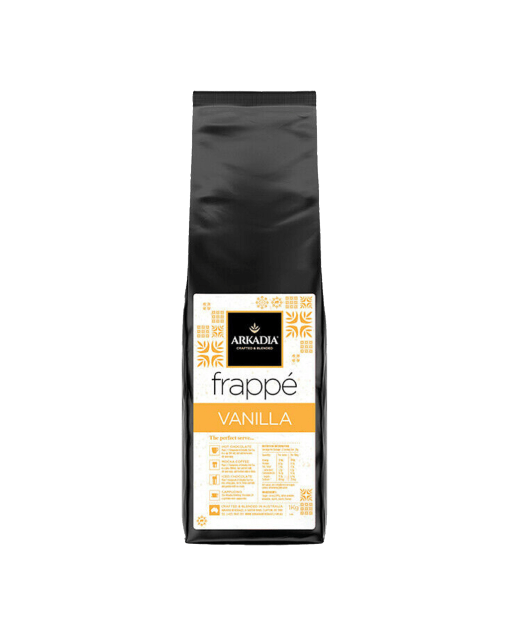 Frap Powder Buy Arkadia Drinking Vanilla Frappe Powder Cold/cool/ice/blended Drink ...