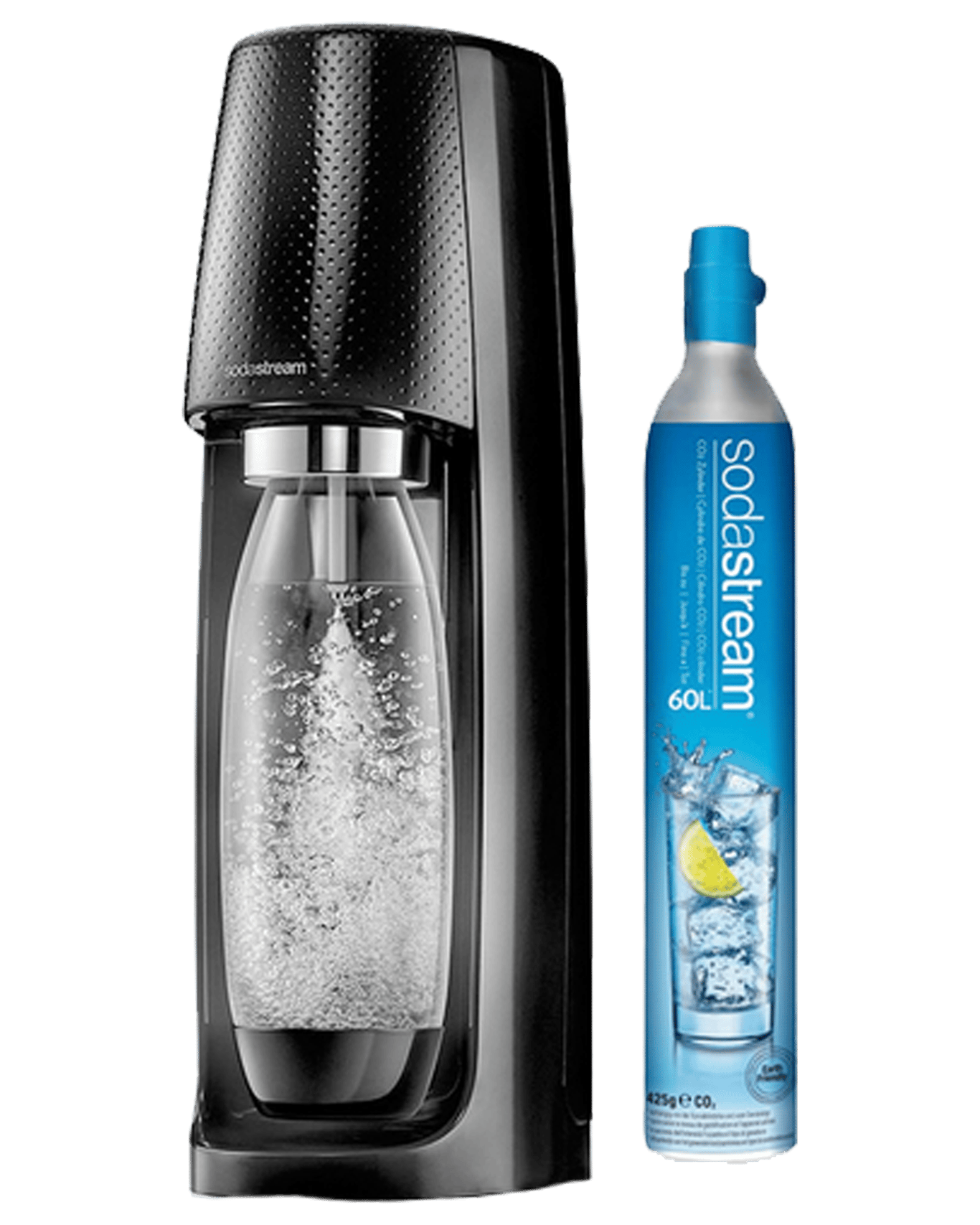 Buy Sodastream Spirit Black Sparkling Water Maker Fizzy Bubble Drinks