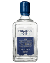  Brighton Gin Seaside 350ml  700ML Brighton Gin Seaside Navy Strength Gin has Juniper as the star attraction but there's a cascade of zesty citrus on the nose with hints of candied orange, a whisper of pine and spice too.