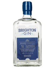  Brighton Gin Brighton<br>Seaside Gin 700ml  700ML Brighton Gin Seaside Navy Strength Gin has Juniper as the star attraction, plus there's a cascade of zesty citrus on the nose with hints of candied orange, a whisper of pine and spice too. A great cocktail mixer.