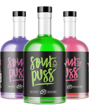  Sour Puss Mixed Pack  700ML Sour Puss are delicious fruity-flavored liqueurs infused with a sour punch. Sure to Impress your tastebuds with a sweet burst packed with a sour tang that will pucker your lips and shock your senses.<br />This 3 pack contains<br />1 x Sour Puss Sour Apple<br />1 x Sour Puss Sour Grape<br />1 x Sour Puss Sour Watermelon.