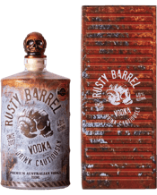  Rusty Barrel Spirits Vodka<br>Gift Box  700mL Package up a bottle of our premium Rusty Barrel Vodka in one of our shipping container gift boxes. Fits a bottle of our vodka nice and snug. Spend less time wrapping gifts and more time making cocktails. Includes 1 x 700mL bottle of our premium vodka and 1 x tin gift box.