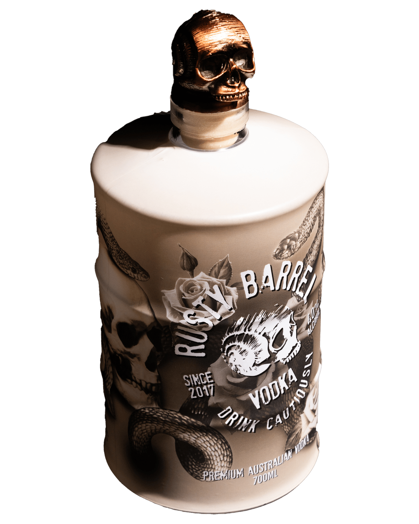 Buy Rusty Barrel Spirits Vodka Bondi Ink 700ml Online (Unbeatable