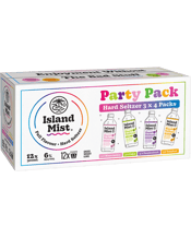  Island Mist 6% Hard Seltzer-<br>Mixed Pack 300ml  300ML Sugar, Gluten, Preservative Free<br> 6% Alcohol- 1.5 Standard Drinks- Bottle<br> 111 Calories Per Bottle<br> Australian Owned, Made & Operated<br> Full Flavoured Hard Seltzer<br> Key Features:<br> 6% Alc/Vol (1.5 Std- Bottle).<br> Made with 100% Renewable Energy.<br> Sugar, Preservative, Gluten FREE.<br> Less Than 1G Carbs.<br> Premium Glass Bottle.<br> 100% Aussie Owned & Made.