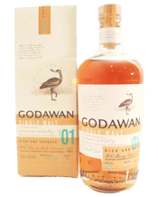  Godawan Single Malt Indian<br>Single Malt Series... 700ML Introducing Godawan 01, a remarkable single malt whisky, this exceptional Godawan whisky and Indian whisky, that captures the essence of its exotic origins.<br>Distilled in the vibrant lands of Rajasthan, India, this Godawan whisky is a tribute to the majestic Great Indian Bustard, known locally as Godawan, embodying the warmth and splendor of its desert heritage as a distinguished Indian whisky.<br>Aged in carefully selected oak barrels, Godawan 01 develops a rich, golden hue. On the nose, it o