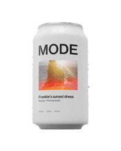  Mode Hard Seltzer Frankie's<br>Sunset Dress -... 330ML Shake off the city’s white granite heat. The light is different up here. Sweeter. The faintest breeze floats the free hem, dappled with golden hour glow, beckoning the weekend.<br />MODE seltzers are expertly crafted from native Australian ingredients in small batch production.<br />Low-calorie, low-sugar, vegan and gluten free, each sip feels as good as it tastes.