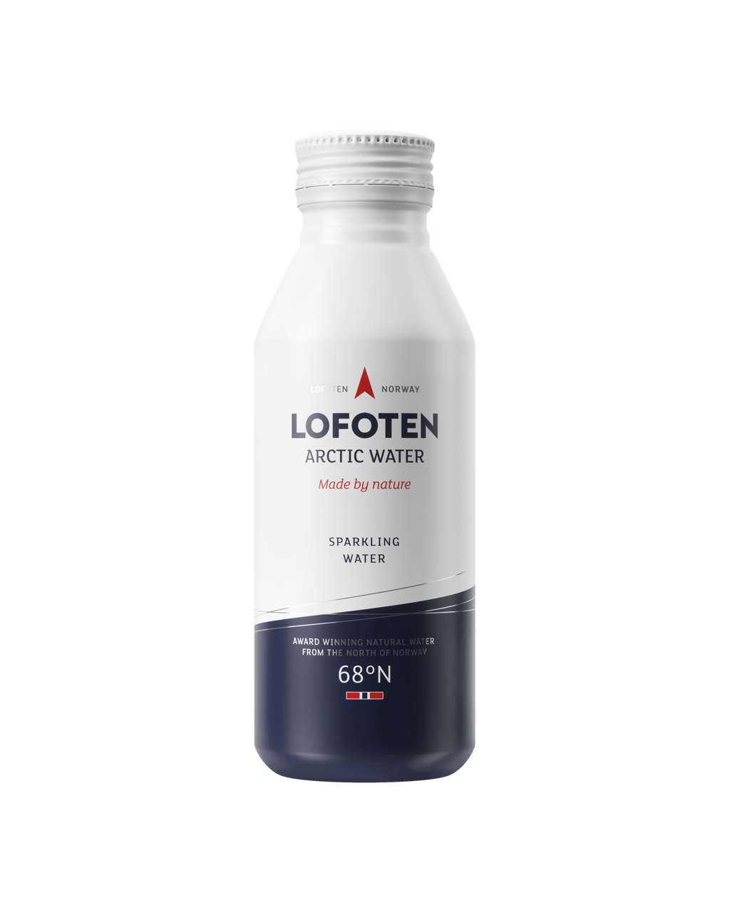 Lofoten Arctic Water's glass bottle Sparkling 6 pack