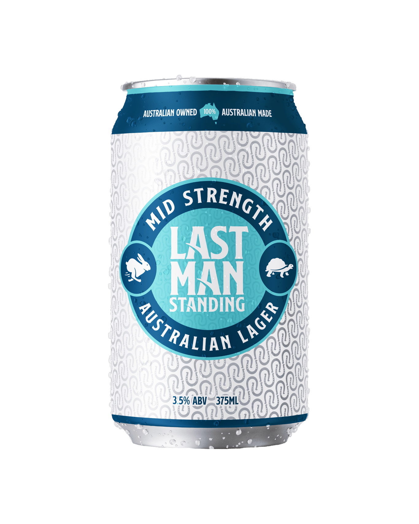 Buy Last Man Standing Australian Lager Mid Strength Can 375ml Online (Lowest Price Guarantee