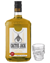  Cactus Jack Honey Flavoured<br>With Free Skull... 750ML Cactus Jack Honey Flavored Tequila delivers a harmonious blend of rich, golden sweetness and the distinctive warmth of premium tequila. The aroma invites you in with a luscious honey bouquet, immediately evoking the comfort of honeycomb and warm agave.