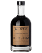  The Canberra Distillery<br>Coffee Liqueur... 500ML The type of coffee bean that delivers a superior macchiato will not make a nice coffee liqueur.This Coffee Liqueur starts with a very heavily roasted Arabica bean with strong natural flavours. It is cold brewed with our mixed grain Vodka and left to infuse to produce a rounded, bitter and sweetflavour.The result is a smooth, sweet palate,withvanilla and brown sugar notesand a sharp espresso finish. Coffee Liqueur can be enjoyed as an espresso martini,affogatoor simply on ice.