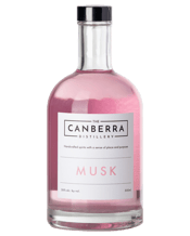  The Canberra Distillery Musk<br>Liqueur 500ml  500ML A smooth liqueur with a hint of sweet musk. Best served with lemonade, a sparkling white or neat.