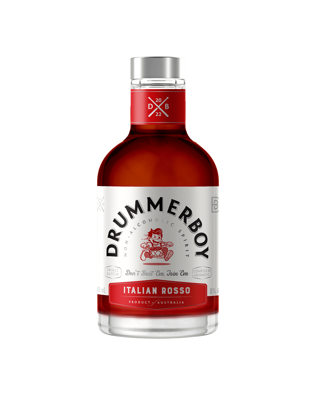 Buy Drummerboy Italian Rosso Non Alcoholic Sweet Vermouth 200ml Online
