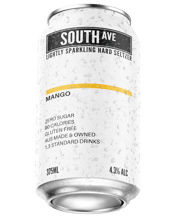  South Ave Seltzer Mango<br>375ml  375ML Think of the juiciest, ripest Mango squeezed into and ice cold South Ave Can.Good luck stopping at one sip. You may not have thought it was possible but we think we have just made the best tasting "Seltzer" ever. Don't take our word for it, give it a shot, I think you've found a new fav.