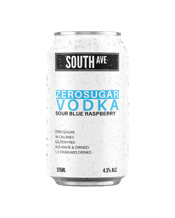  South Ave Seltzer Zero Sugar<br>"vodka" Sour Blue... 375ML The first of our “VODKA” range, Sour Blue Raspberry is the revitalisation of the Vodka RTDs that we’ve all been waiting for. The juiciest Blueberry and Raspberries combined into a refreshing slightly sour burst of flavour. Zero sugar, Aus made and owned and only 90 calories. Your new favourite.