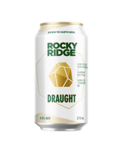  Rocky Ridge Draught 375ml  375ML Pouring pale gold with a tight white head, you get bready malts with light herbal hop notes on the nose.&amp;lt;br&amp;gt;Expect bready crisp malts and a crisp finish.