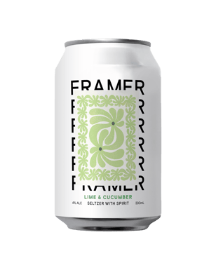 Lime & Cucumber Seltzer 330mL