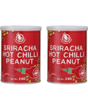  Flying Goose Brand Sriracha<br>Peanuts Hot Chilli... 140G Bold & Crunchy Sriracha Hot Chilli Peanuts Snack with a Kick Twin Pack. Craving a snack that brings serious flavour and a fiery crunch? Our Sriracha Hot Chilli Peanuts are roasted peanuts wrapped in a golden-crispy shell, drenched in the unmistakable tangy-spicy punch of sriracha. Every bite bursts with bold chili, garlic, and sweet-spicy heat — delivering a mouthwatering combo that’s impossible to resist. Perfect for anyone who loves heat, crunch, and flavour all at once.<br> Why You’ll Love Th