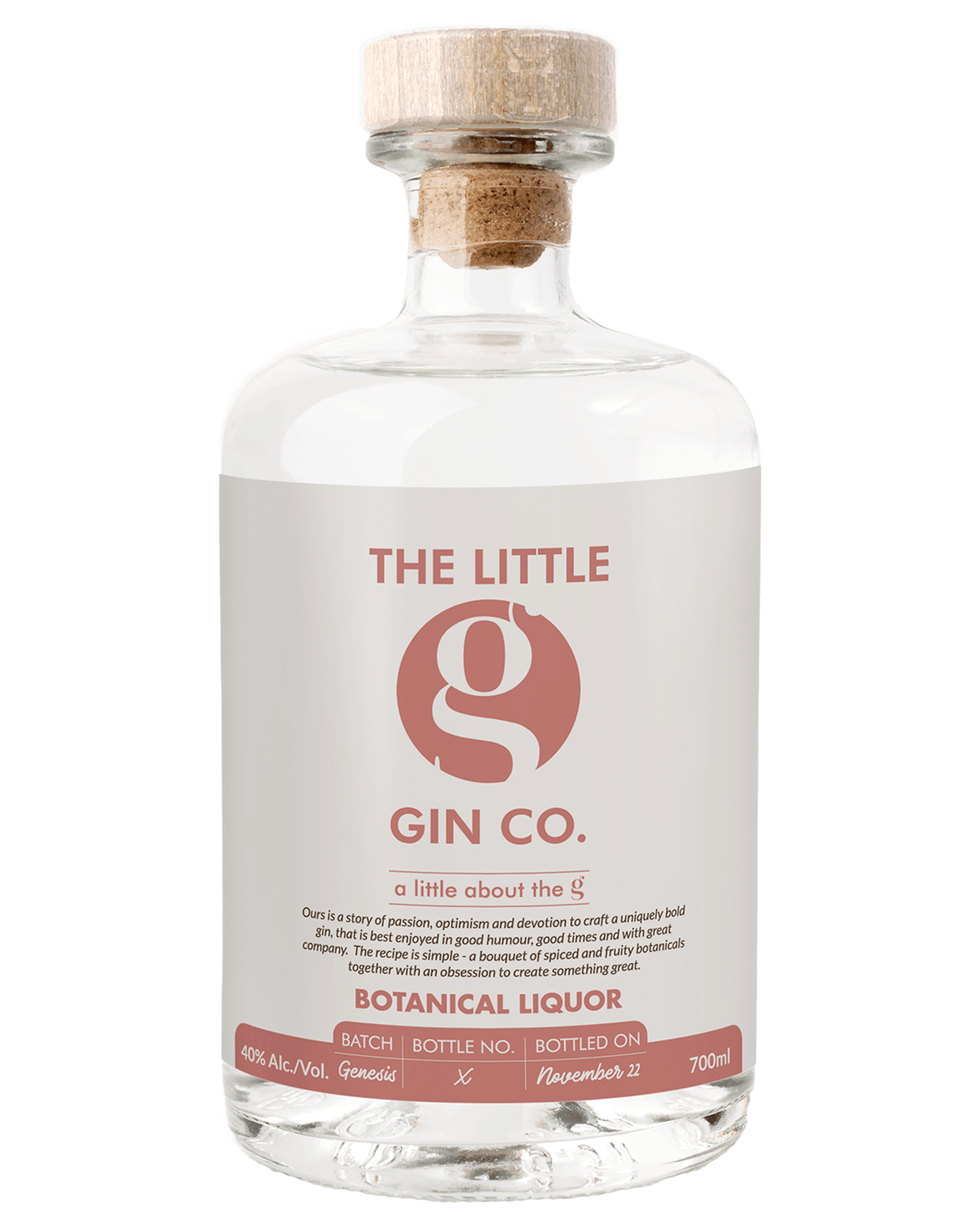 Buy The Little G Gin Co. Gin 700ml Online (Lowest Price Guarantee