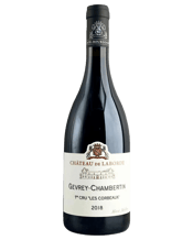  Chateau De Laborde Gevrey-<br>Chambertin 1er Cru... 750ML The château and vineyards of Château de Laborde are owned by the Perrin family, renowned for their involvement in the wine industry. The estate spans approximately 20 hectares (49 acres) of vineyards, with a focus on producing red wines. The vineyards are planted with grape varieties typical of Bordeaux, including Cabernet Sauvignon, Merlot, and Cabernet Franc for the red wines, and Sauvignon Blanc and Sémillon for the white wines. The specific grape varietal composition and winemaking practices