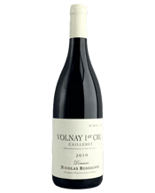  Domaine Nicolas Rossignol<br>Volnay 1er Cru... 750ML Domaine Nicolas Rossignol is a Burgundy wine estate located in Volnay, in the Côte de Beaune region of Burgundy, France. It is known for producing high-quality, terroir-driven wines with a focus on Pinot Noir. The estate follows organic and biodynamic practices in the vineyards and aims to showcase the unique characteristics of each vineyard site. The wines are renowned for their elegance, purity, and finesse, reflecting the Burgundy terroir. The domaine's vineyard holdings include prestigious a