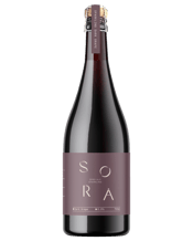 Sora Sora Sparkling Dark<br>Grape 0% Alc 750ml... 750ML This Moscato sparkling grape juice is crafted from dark Moscato grapes using a distinctive and one-of-a-kind method. The alcohol content has been completely eliminated from this bottle, making it a suitable and enjoyable choice for individuals of all ages. Moscato, renowned for its aromatic qualities, boasts delightful notes of nectar, strawberry, and lychee, creating a truly enchanting and irresistible flavor profile.