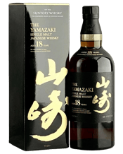  Suntory The Yamazaki Aged 18<br>Years 700ml  700ML Indulge in the exquisite craftsmanship of Suntory Yamazaki 18 Year Old Single Malt Japanese Whisky 700ml, a pinnacle of Japanese whisky-making from Suntory’s Yamazaki Distillery, Japan’s first and oldest malt distillery, founded in 1923. Aged for 18 years in a masterful blend of American, Spanish, and Japanese Mizunara oak casks, this award-winning single malt delivers a rich, multi-layered experience with unparalleled depth and elegance. Renowned for its complexity, it has earned multiple Doubl