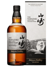  Yamazaki Story Of The<br>Distillery 2024... 700ML the Suntory Yamazaki Story of Distillery 2024 Edition, bottled at a strength of 43% and crafted at the world famous Yamazaki distillery. Mizunara barrel whisky and Spanish oak barrel whisky are two of thedistinctive malt spirits produced by Yamazaki that are blended into this new release.<br>Dried persimmon and clove aromas complement the rich, complex flavor of this reddish-amber whisky. Orange marmalade and sweet red beans combine to create a deep and luscious flavor that is coated with a hint