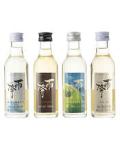  Afuri Japanese Sake Mixed<br>Giftpack 4x180ml  180ML This set includes four diverse sakes, ranging from authentically dry to richly sweet. Each bottle is a convenient 180ml (one go) serving size (about two glasses in a wine glass), making it easy to enjoy the world of Afuri.<br />The sake starter is made using four different methods: Mizumoto, Kimoto, Yamahai, and Sokujo. The rice varieties used are Yamada Nishiki, Omachi, Aiyama, and Kamenoo, resulting in a unique gift box that allows you to enjoy four different sake starters (moto) and rice vari
