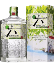 Suntory Roku Noryo Tea<br>Limited Edition... 700ML This is a special edition Japanese craft gin, Roku Noryo Tea Edition, keeps the signature balance of the original Roku while highlighting the refreshing aroma and flavor of Sencha and Gyokuro green teas. The result is a smooth, clean gin with a delicate, tea-inspired taste.<br> The bottle features a refined design with a label made from traditional Echizen washi paper, adding an elegant Japanese touch.