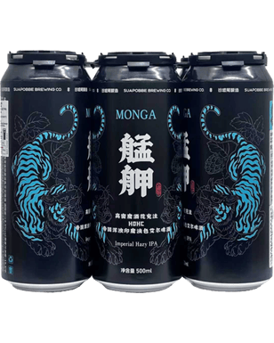 Monga HDHC Imperial Hazy IPA 500mL