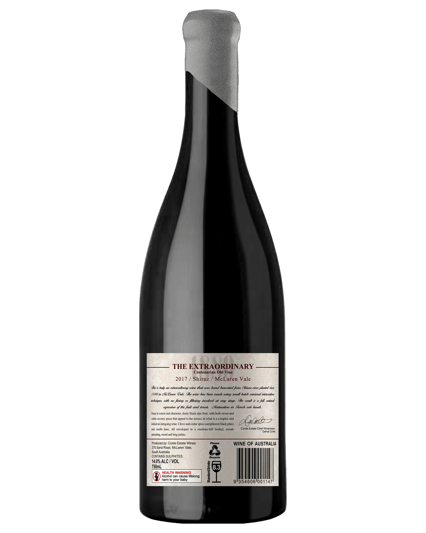 Buy The Extraordinary 1880 Old Vineshiraz 2017 Online (Low Prices) from ...