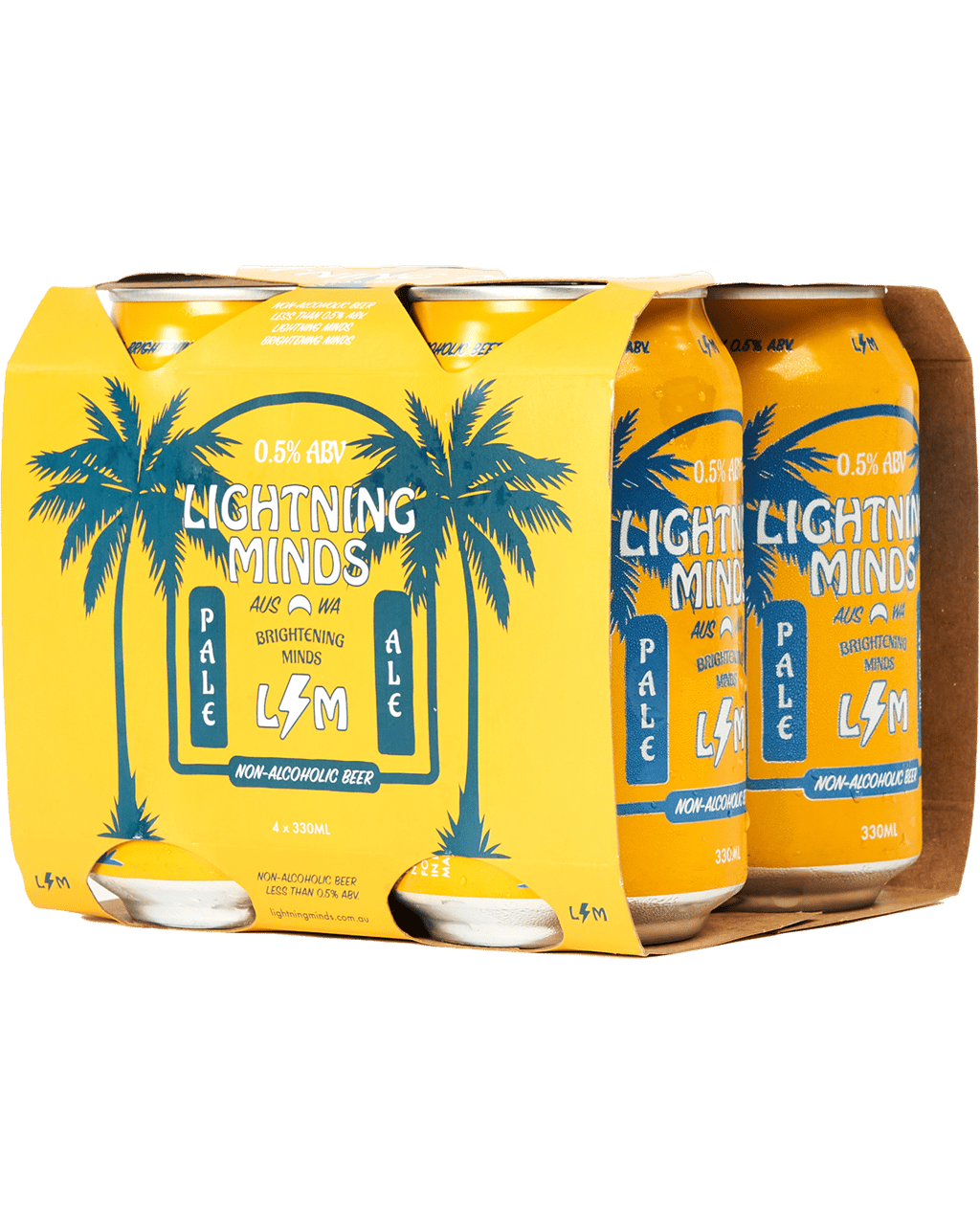 Buy Lightning Minds Non Alcoholic Pale Ale Cans 330ml Online (Lowest