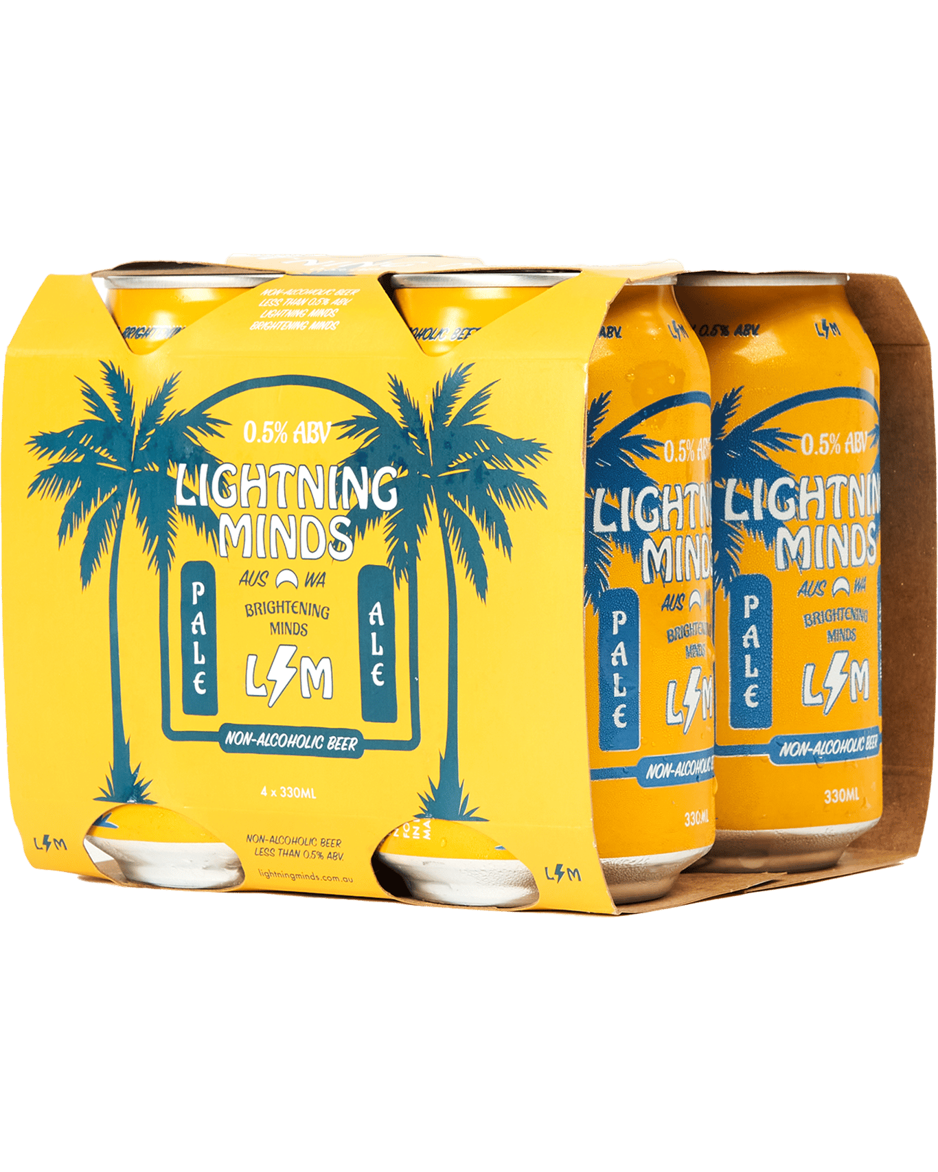 Buy Lightning Minds Non Alcoholic Pale Ale Cans 330ml Online (Lowest